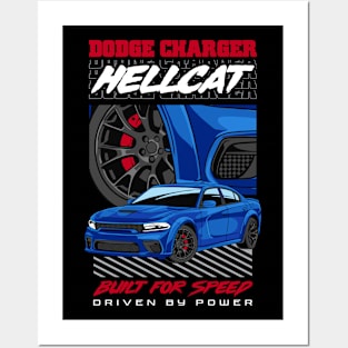 Charger SRT Hellcat Car Posters and Art